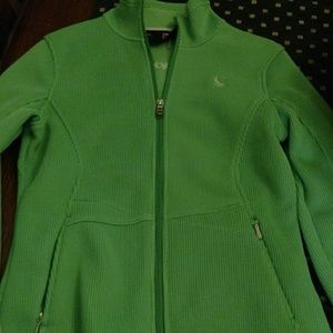 Spyder jacket green size medium
